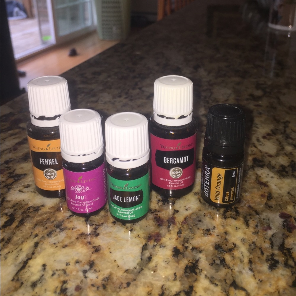 Young living and doterra oils